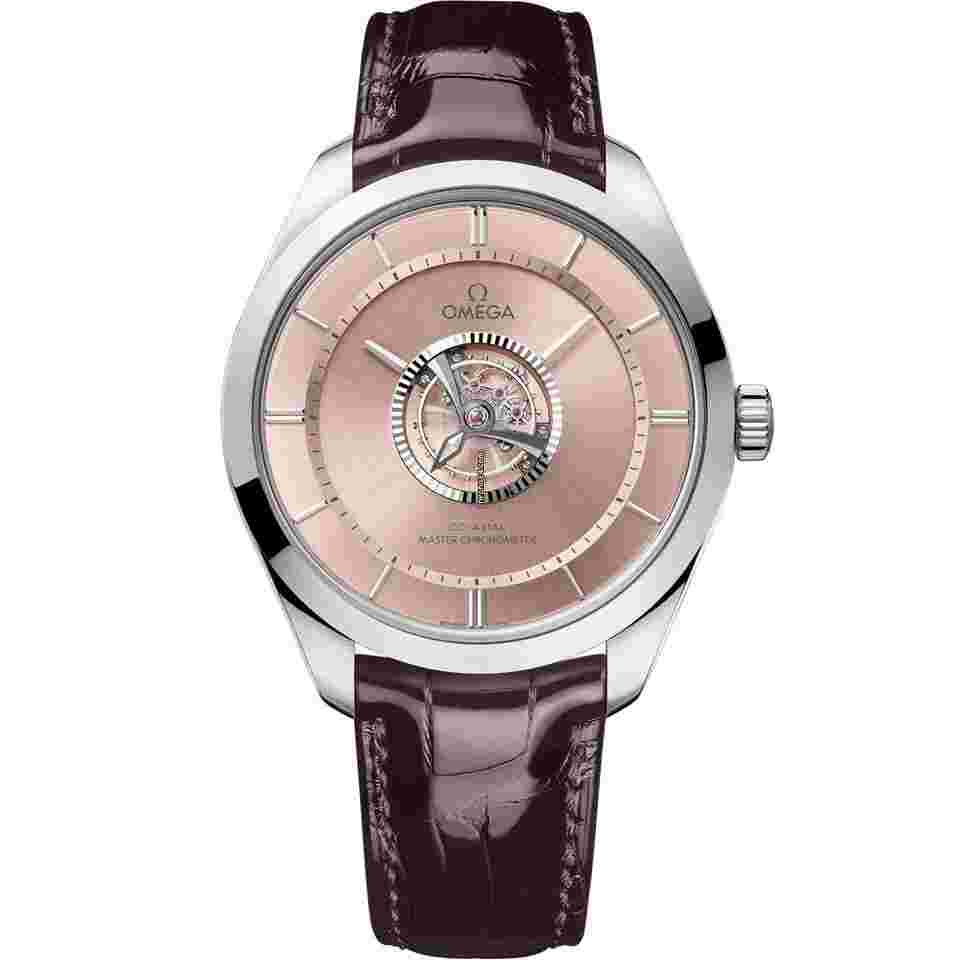 Omega De Ville Central Tourbillon
2025 New De Ville Tourbillon Brown Dial Canopus Gold 43 mm