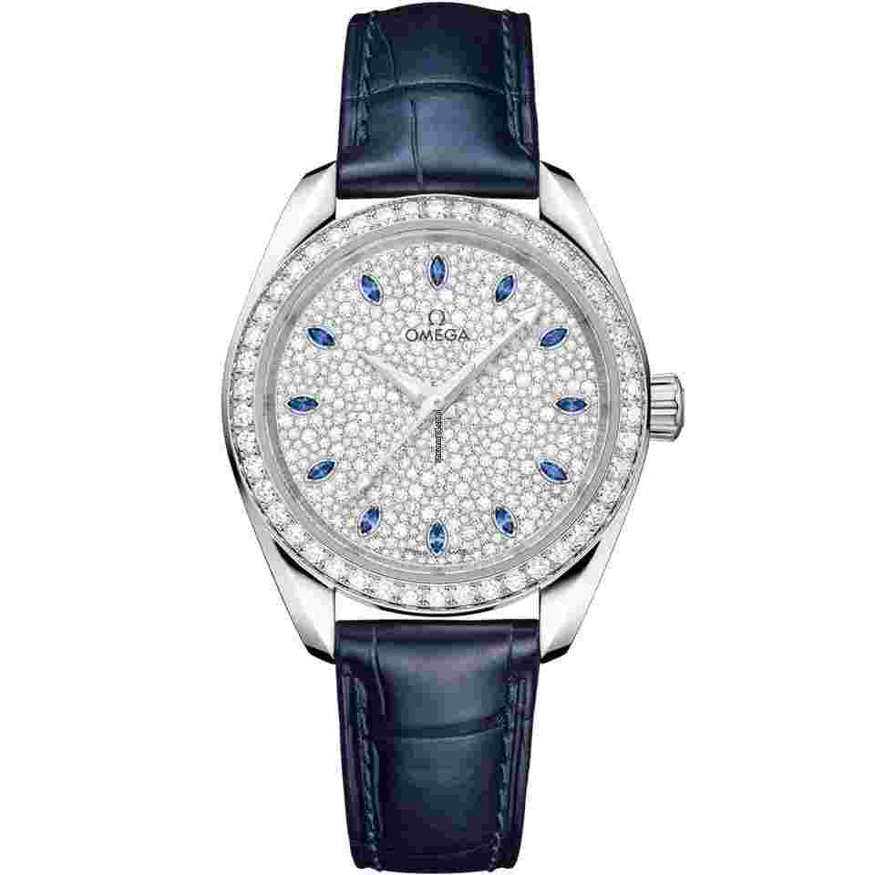 Omega Seamaster Aqua Terra
2025 New Seamaster Aqua Terra 150M Diamond Paved Dial Canopus Gold 34 mm