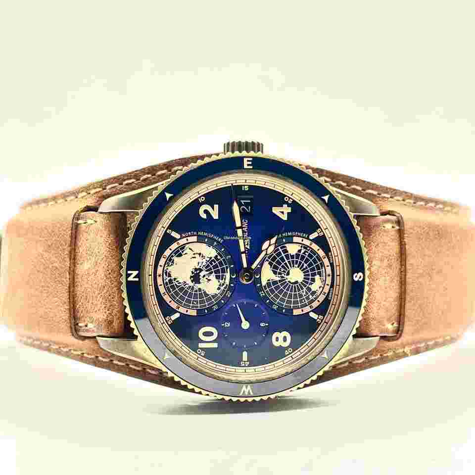 Montblanc 1858
Geosphere Limited Edition Blue Dial REINHOLD MESSNER FIRST-126361