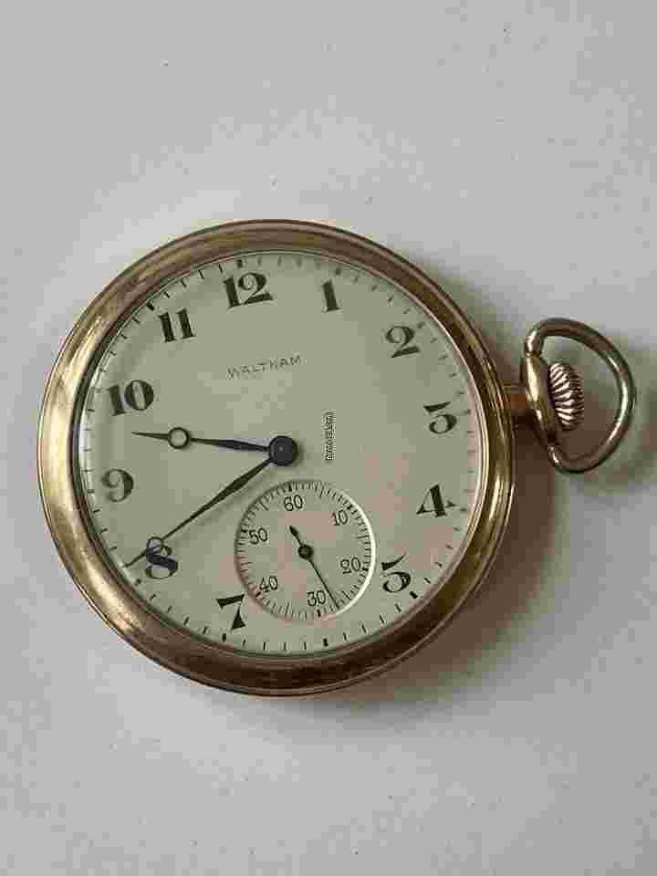 Waltham
Royal Adjusted Chronometer GoldFilled 20Years Warranted Breguet Hand Antique Pocket Watch