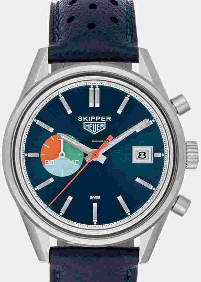 TAG Heuer Carrera
7754 Limited Edition 125 Pcs Carrera Skipper 'Skipperera' For HODINKEE Emil Mosbacher America’s Cup