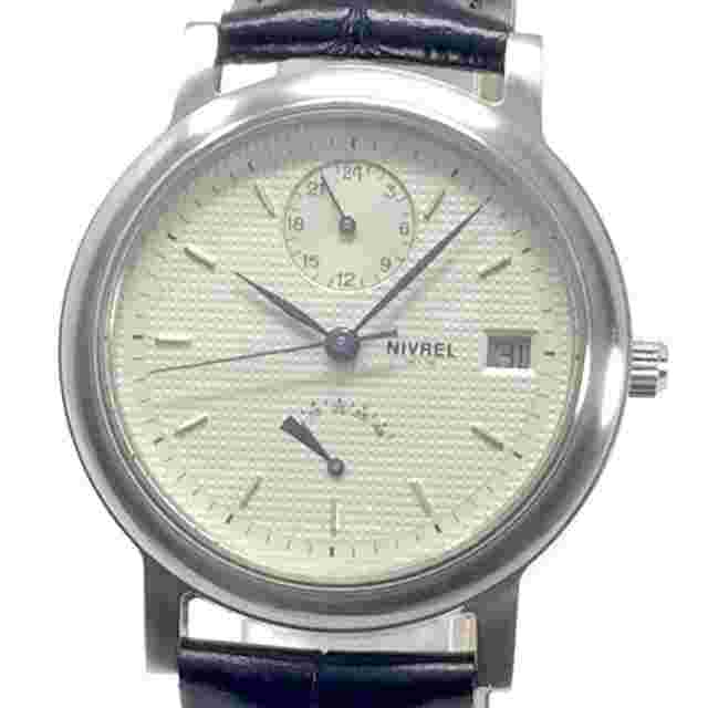 Nivrel (like new & unworn) GMT Second Time Reserve de Marche Date Automatic QQII