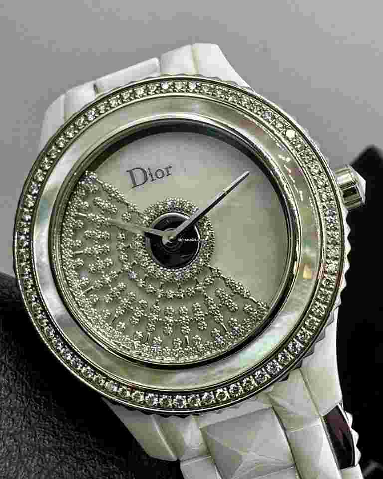 Dior VIII
Ladies DIOR VIII Diamonds Mother Of Pearl White Ceramic Automatic