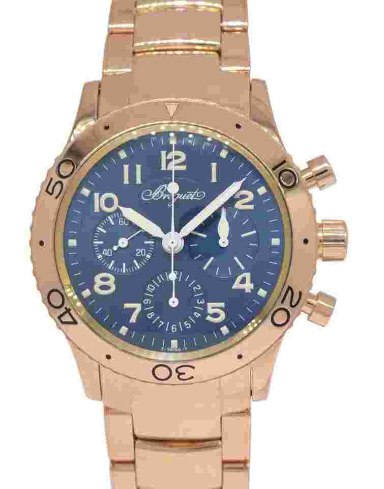 Breguet Type XX Men's Black Watch - 3800