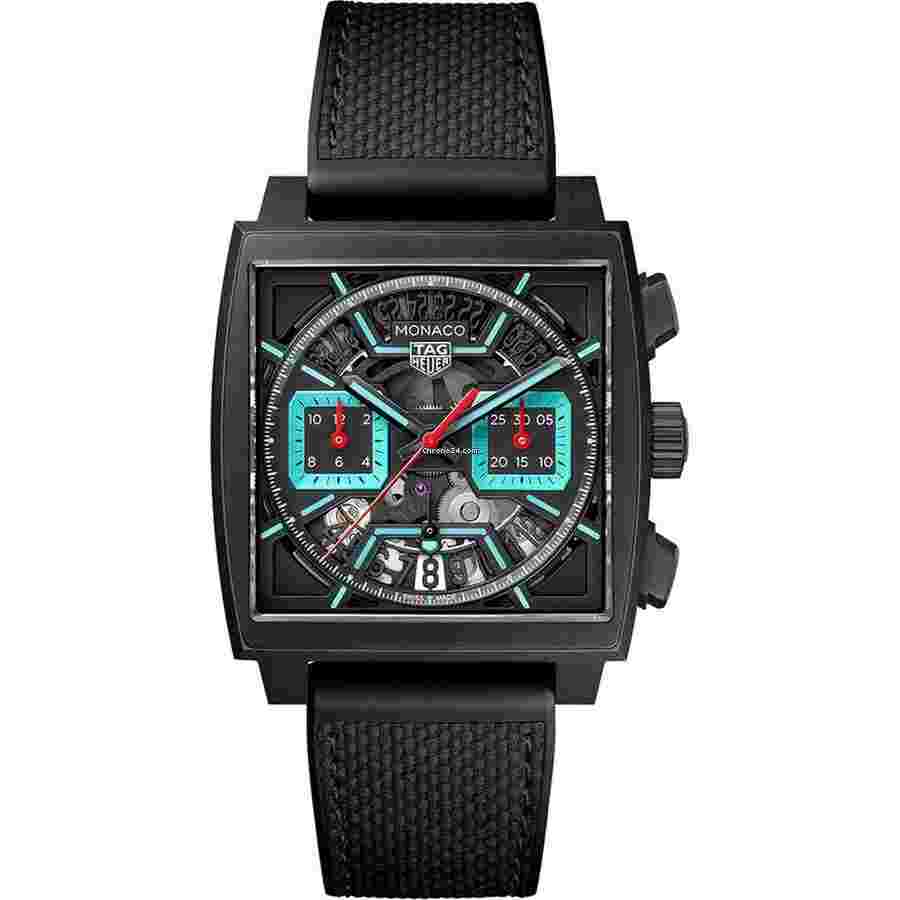 TAG Heuer Monaco
Titanium Dlc Case Monaco Automatic Chronograph 39 mm Black Dial CBL2184.FT6236 Watch 2024