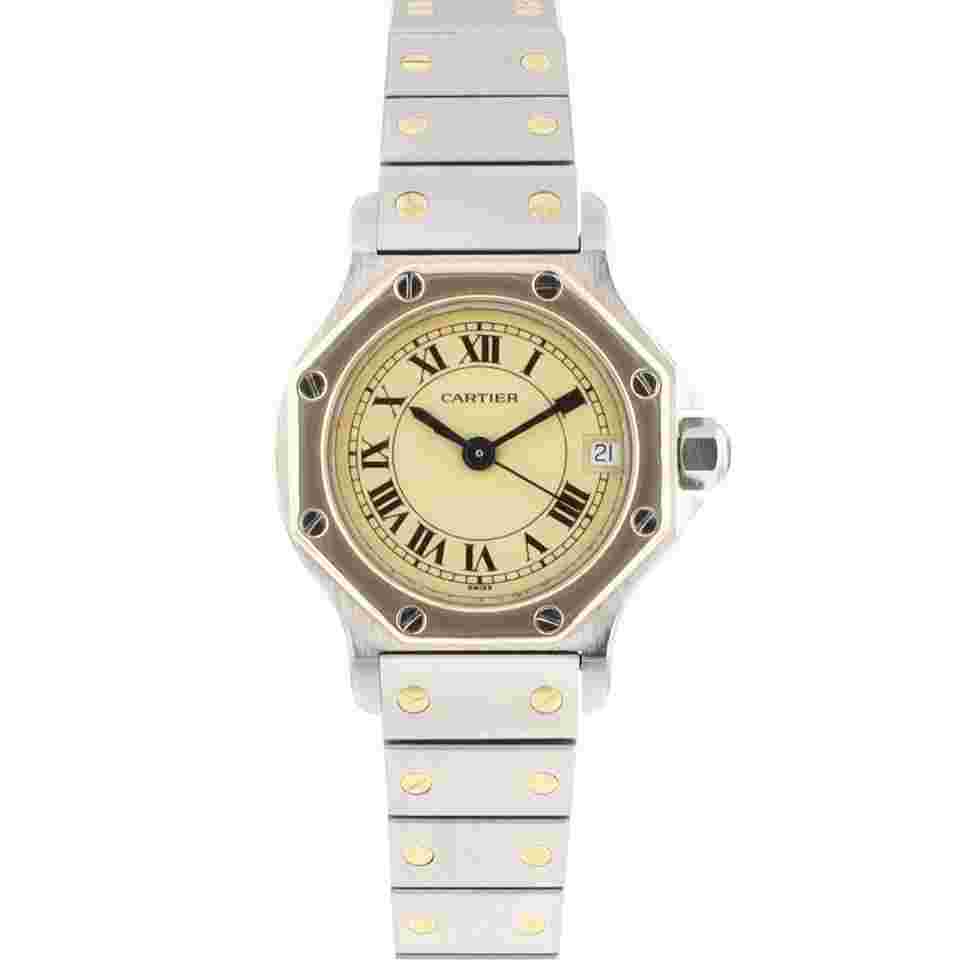Cartier Santos
Octagon PM Steel Gold