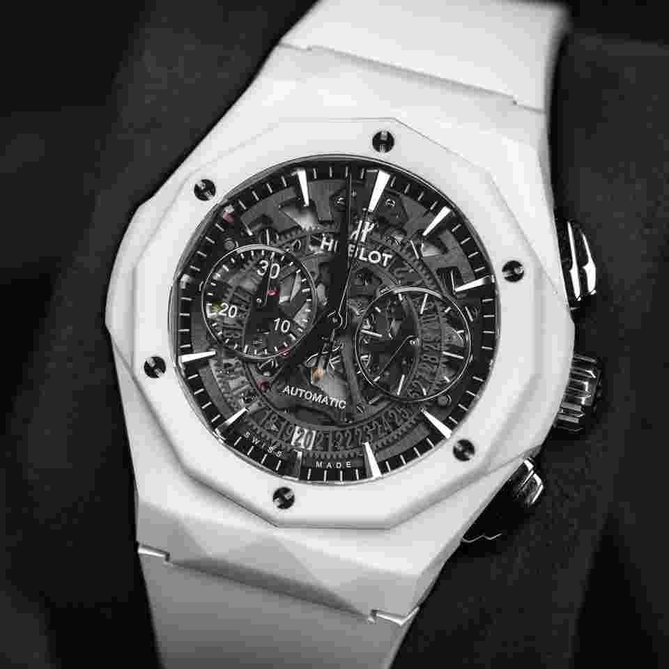 Classic Fusion Aerofusion Chronograph Orlinski White Ceramic