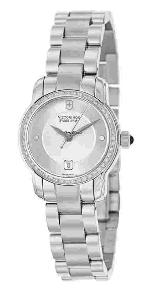 Victorinox Swiss Army
Vivante Steel & Diamond Womens Swiss Watch Silver Dial 241489