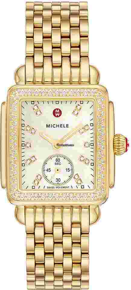 Michele Deco
Mid Gold Diamond Stainless Steel Women's Watch MWW06V000124