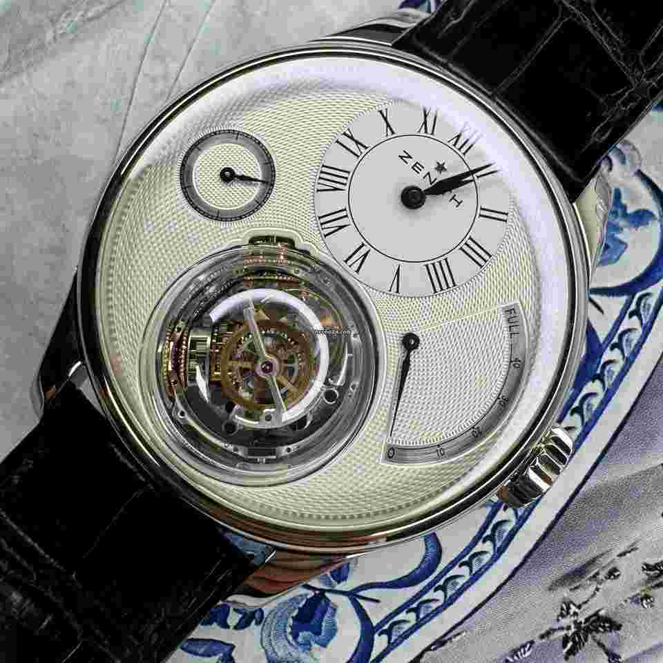 Zenith Academy
Christophe Colomb Equation Of Time Academy Tourbillon 45mm White Gold Limited 25pcs