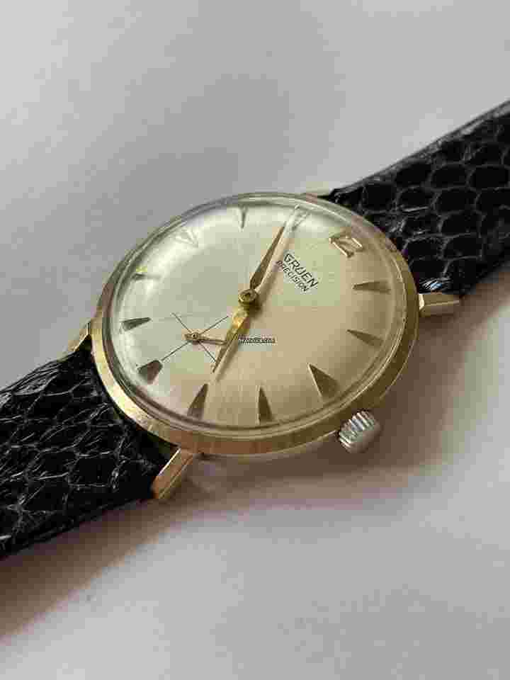 Gruen Precision
Solid 14K(585)Gold Classic Dress James Bond Vintage Swiss Made