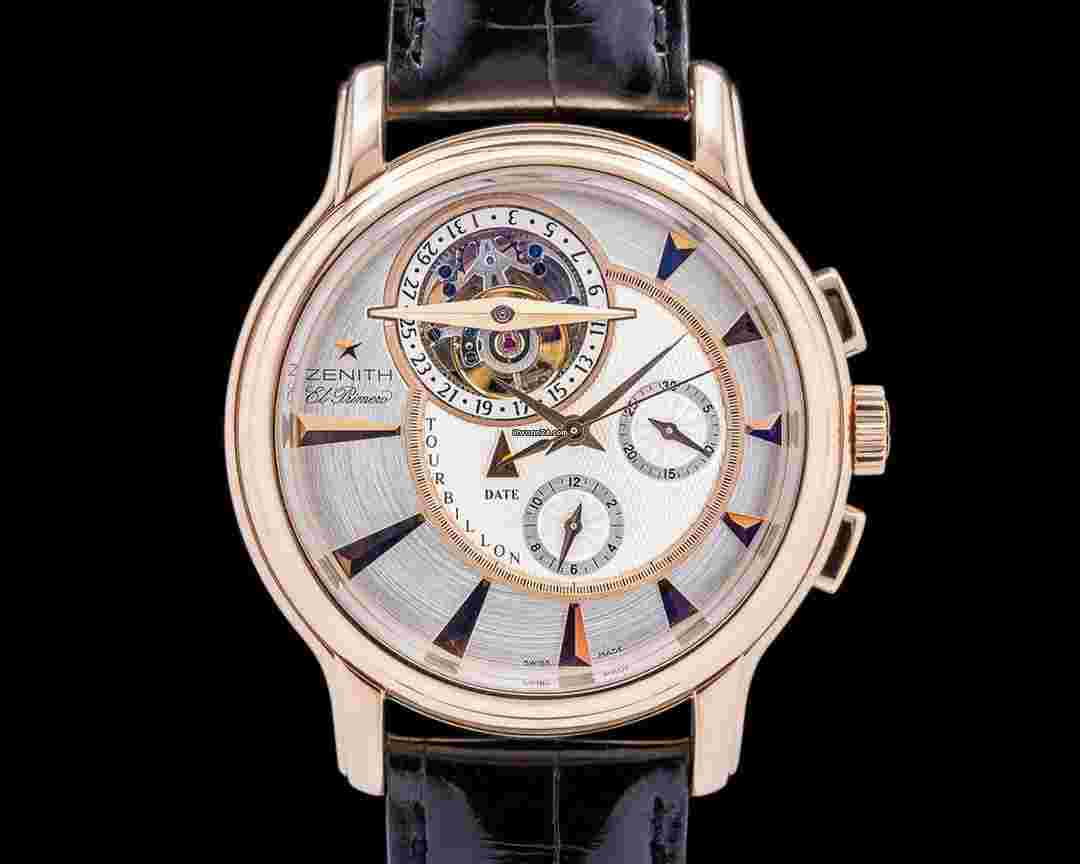 Zenith
Grande Chronomaster XXT El Primero Tourbillon 18K RG