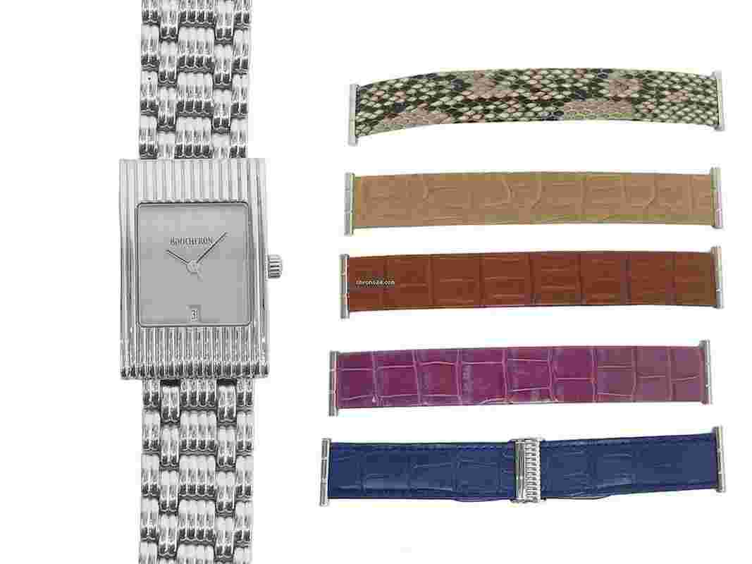 Boucheron Reflet
MEDIUM 36 mm +6 bracelets croco & acier watch