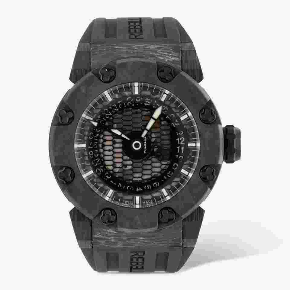 Rebellion
Predator S 3H Luminova Carbon Automatic Men's Watch