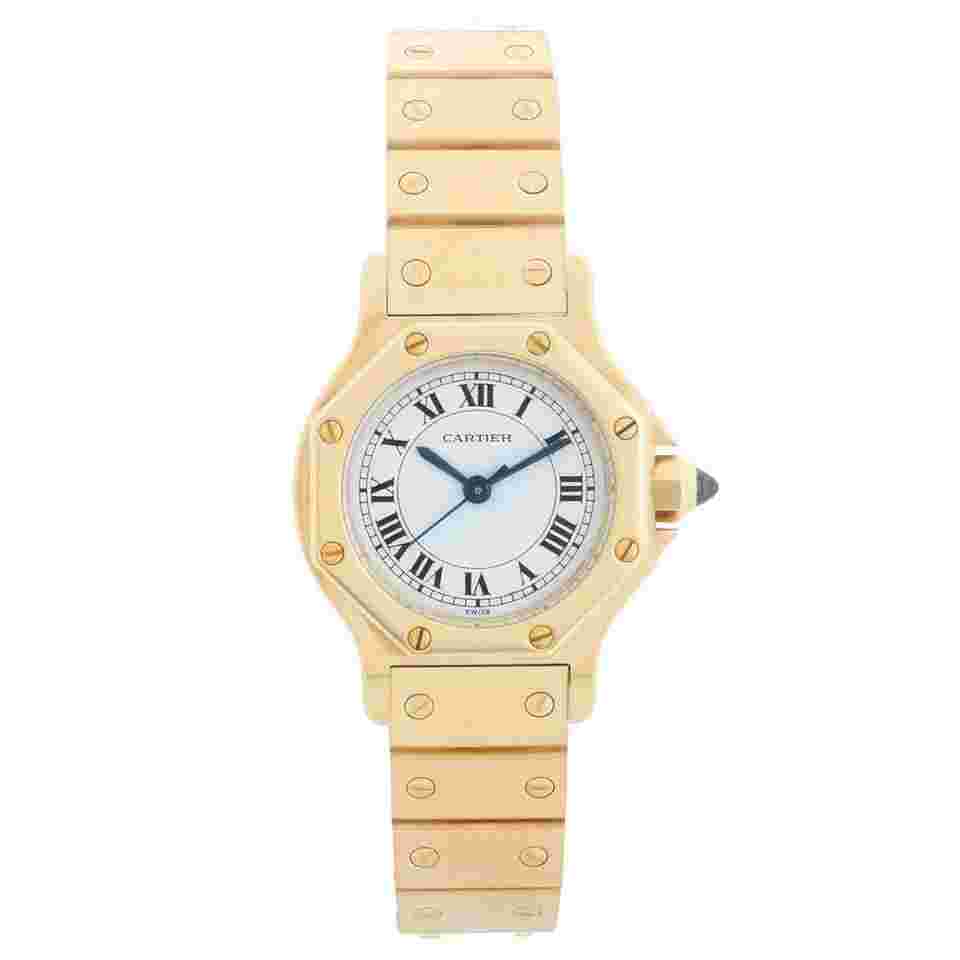 Cartier Santos
Octagon 18k Yellow Gold Automatic Watch 0906