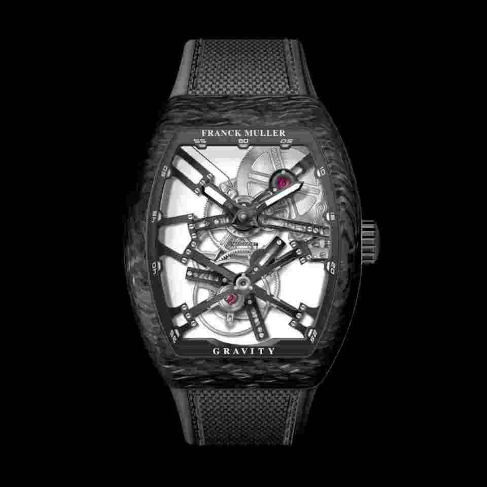 Franck Muller Vanguard
Gravity Tourbillon Skeleton Carbon