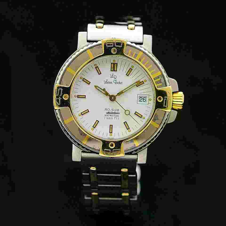 Lucien Rochat
Ro.sub 500 steel gold 40 mm ref 23915062 automatic serviced + box
