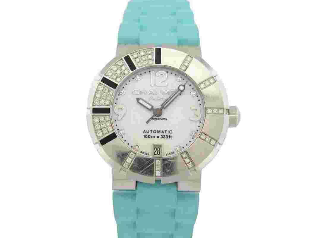 Chaumet Class One
626 38mm diamants acier automatique diamond watch