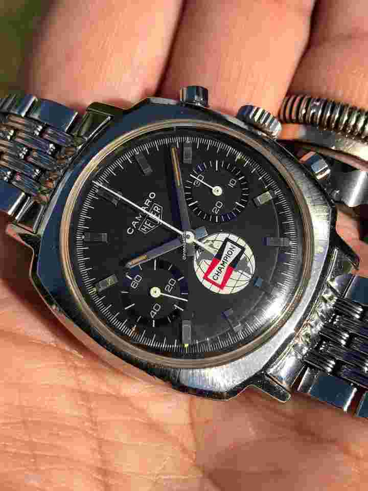 Heuer
Camaro 7743 Champion Dial