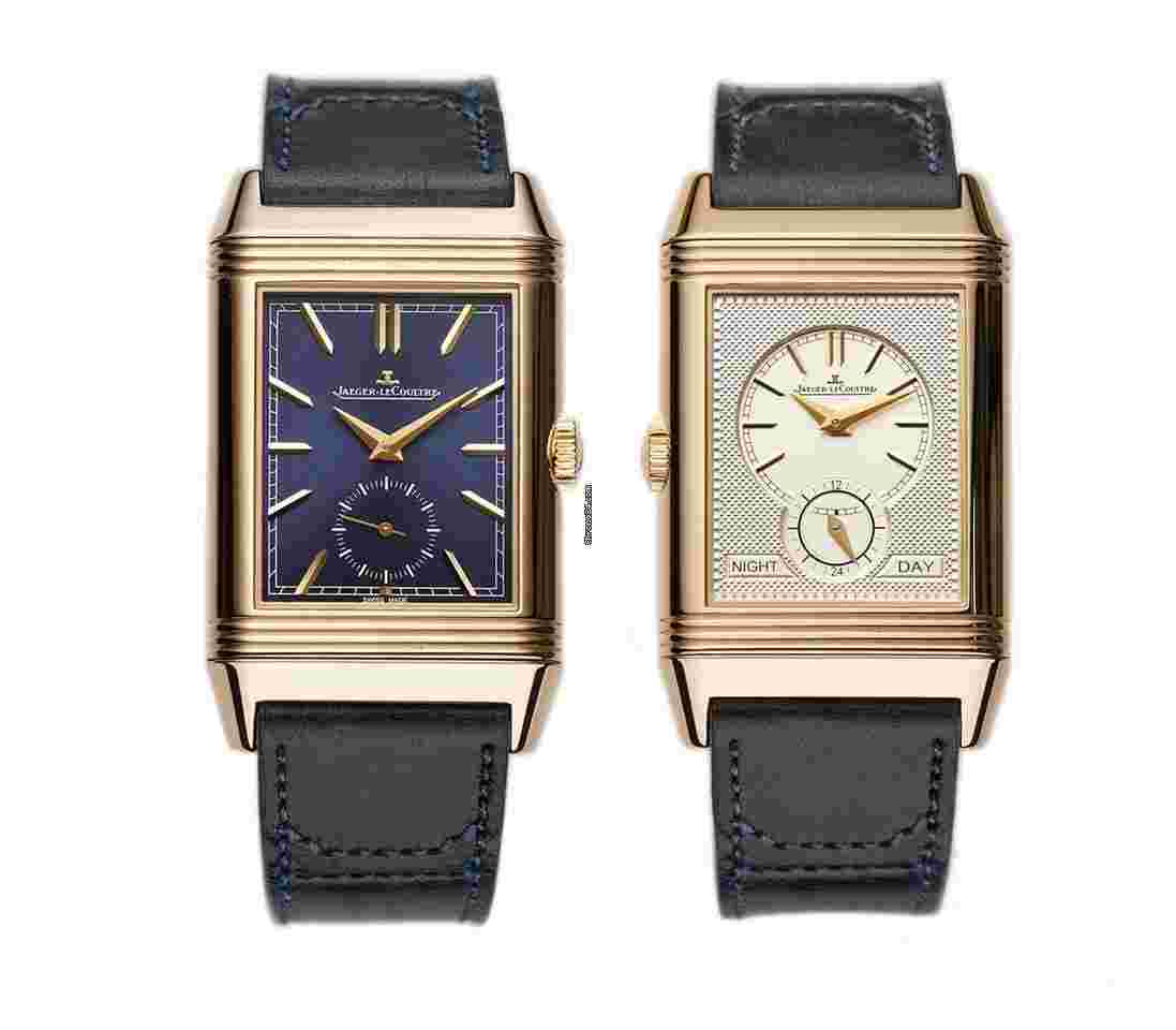 Jaeger-LeCoultre Reverso Duoface
28mm Tribute Duoface 18k RG Blue Dial JLC Serviced 2025