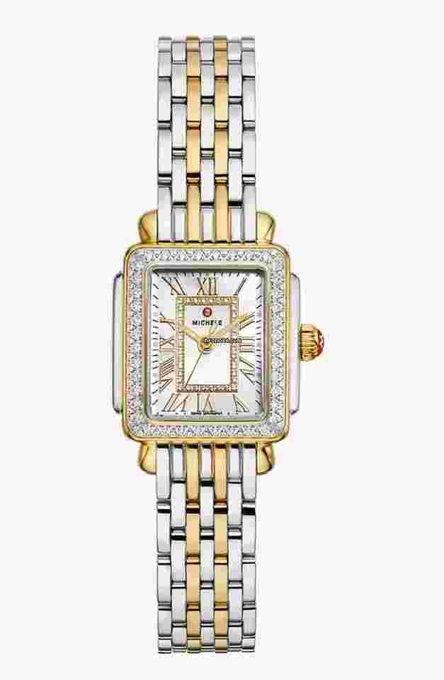 Michele Deco
MWW06D000172 Deco Madison Mini Diamonds Two Tone Quartz Women's Watch