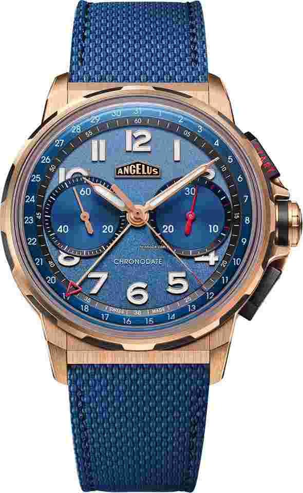 Angelus
Chronodate Gold Blue
