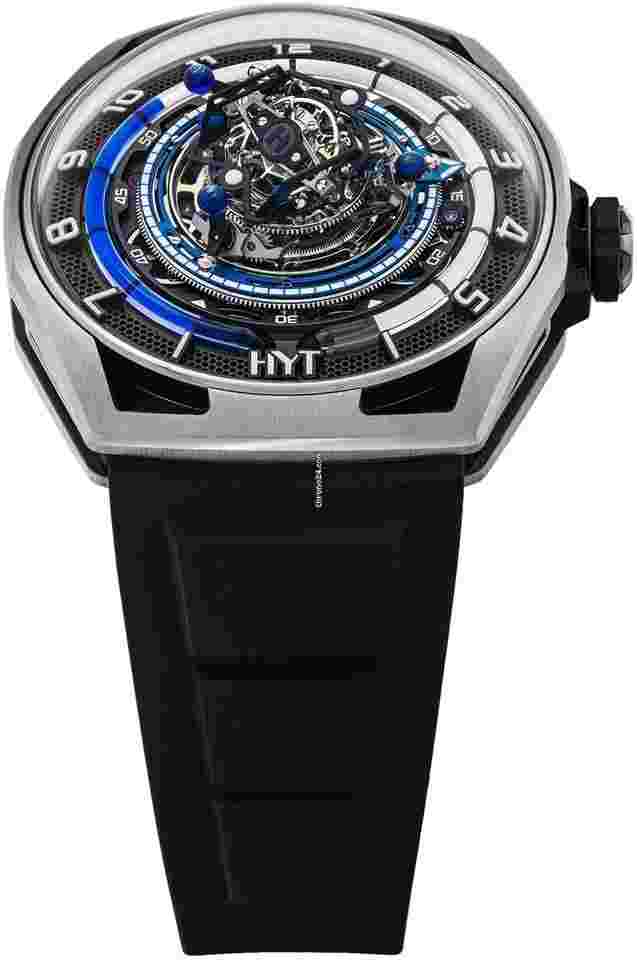 HYT
H03068-A Conical Tourbillon Titanium Blue Limited Edition