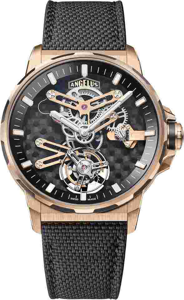 Angelus
0TCDB.B01A.K009B Gold & Carbon Flying Tourbillon