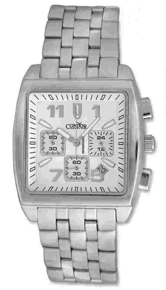 Condor
Classic Chronograph Stainless Steel Mens Watch Date Silver Dial CWS112