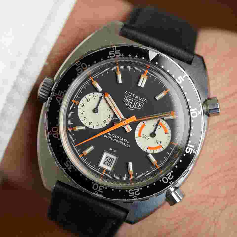Heuer
Orange Boy Autavia Reference 1163 Unpolished