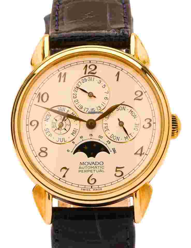 Movado
Gold Perpetual Calendar Moonphase