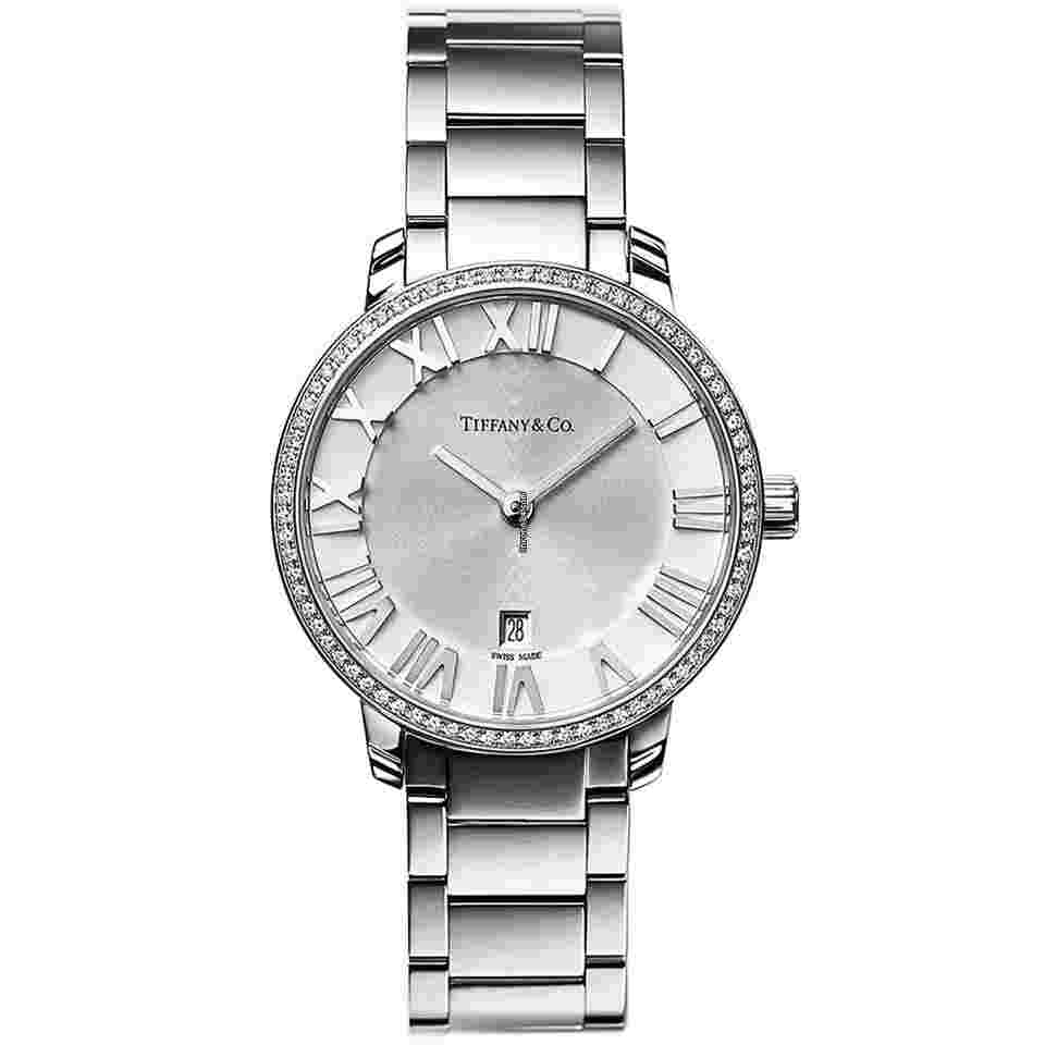 Tiffany Atlas
2-Hand 31mm Steel Silver Azure Dial Round Diamond Bezel Watch