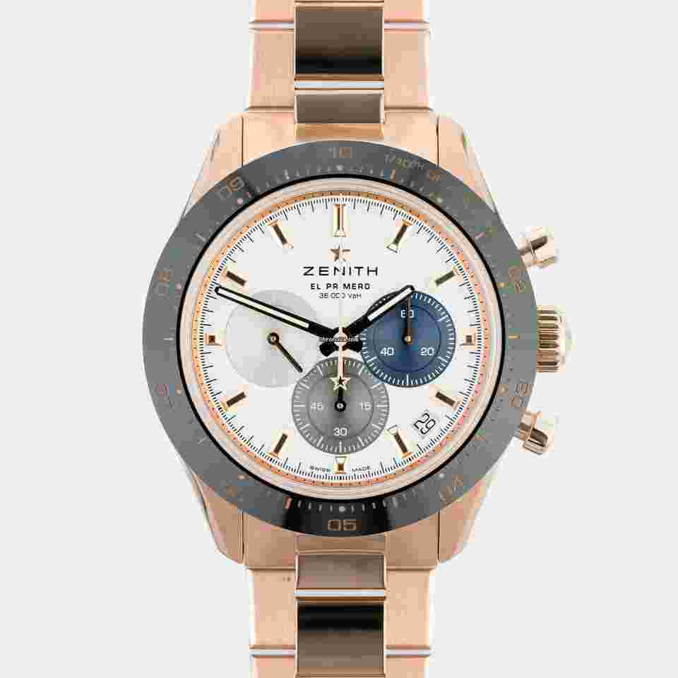 Zenith Chronomaster Sport
on Bracelet - Timeless Rose Gold Precision
