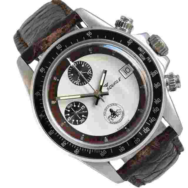 Squale Chronograph “Polipetto” assigned to Italian State Police Full Set