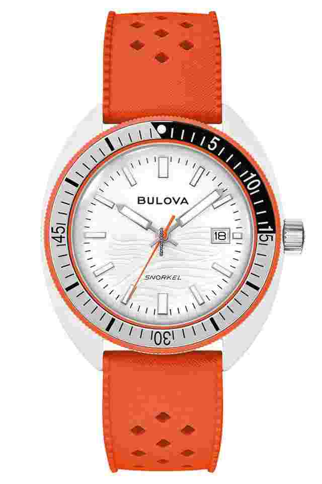 Bulova 98B448 Herrenuhr Quarz Snorkel Orange