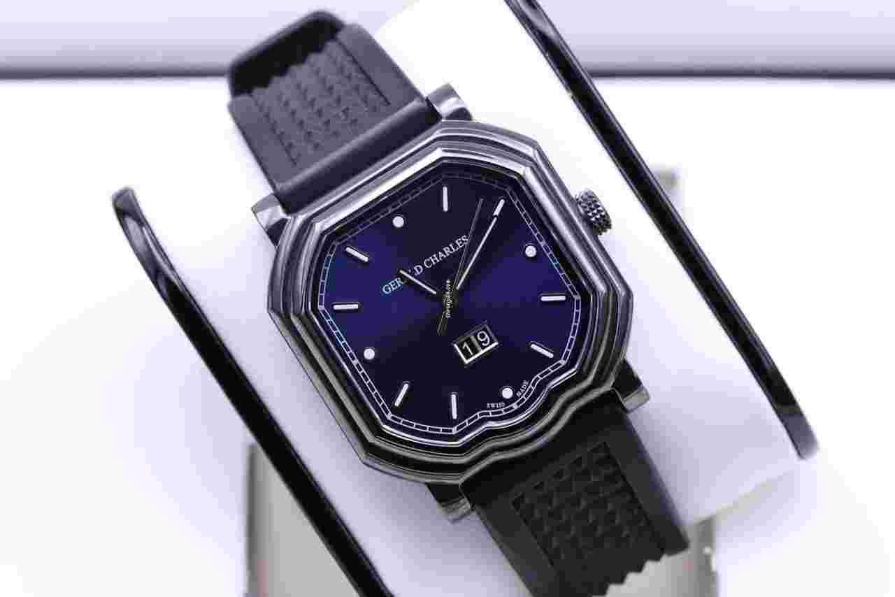 Gerald Charles Grand Date Gc20-dlc-01 Sunburst Royal Blue _ Full Set From 05/2021 _ Mint Conditions