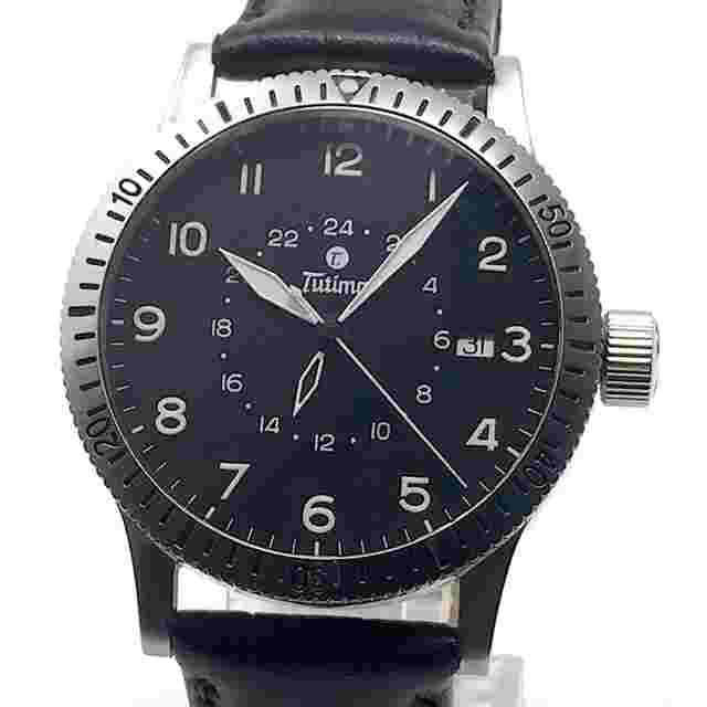 Tutima (revisioned & almost new) 39mm Full-Set FX UTC Automatic GMT 633/634 QQQI
