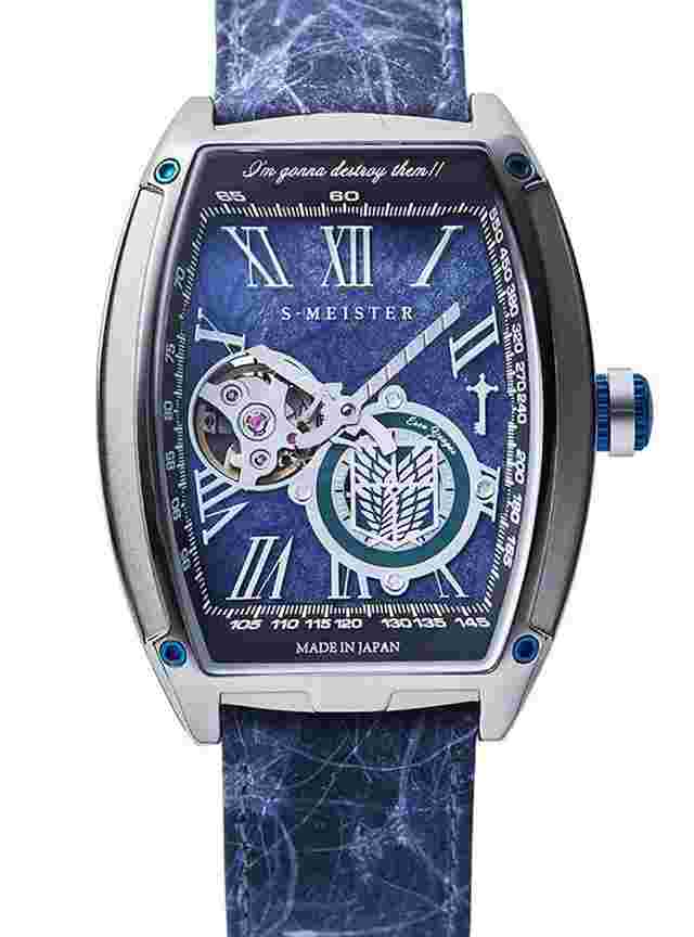 GARRACK Attack on Titan Eren Yeager Automatic Watch S-MEISTER COLLABORATION WATCH LIMITED Garrack Attack on Titan Eren Yeager Automatic Watch S-MEISTE