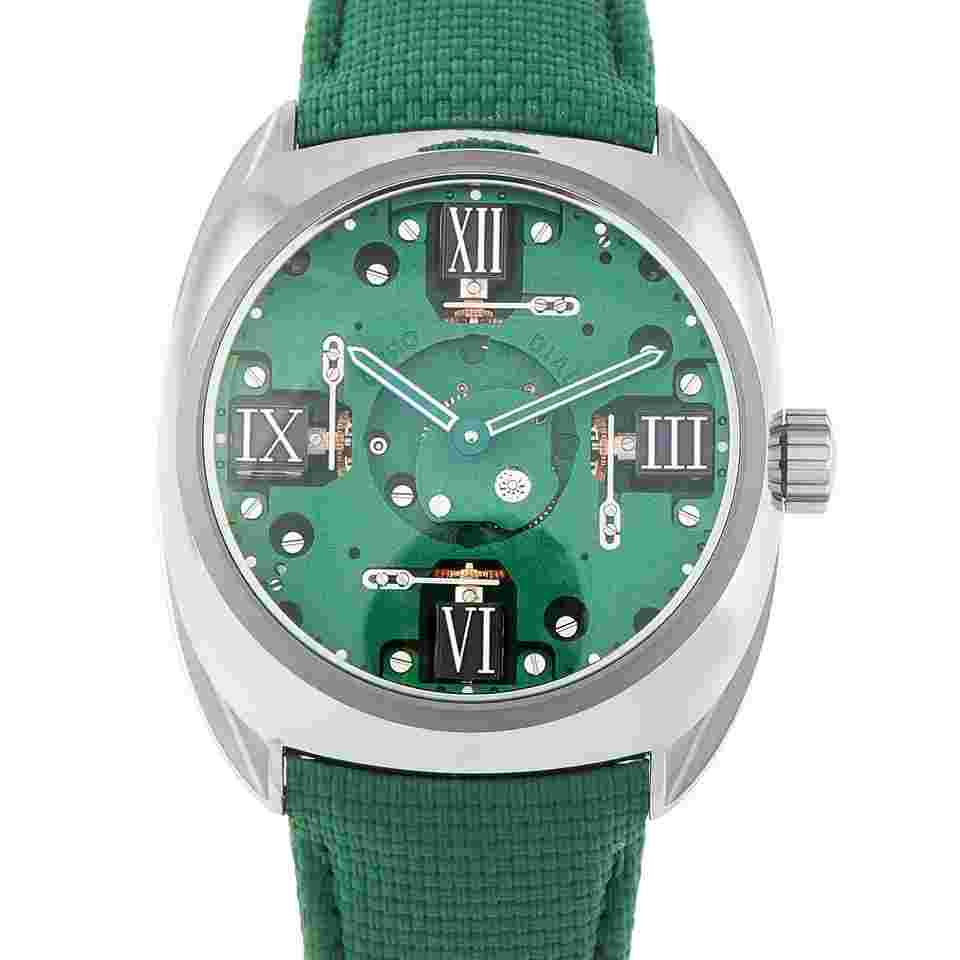 Byrne Gyro Dial Golf Edition Titanium Watch 10034-80100-225