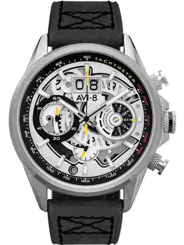AVI-8 AV-4065-01 Hawker Harrier Chronograph Herrenuhr 45mm 5ATM