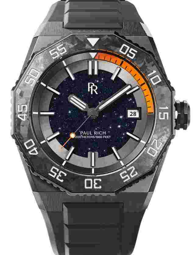 Paul Rich PR-45272 Herrenuhr Aquacarbon Pro Forged 42mm 20ATM