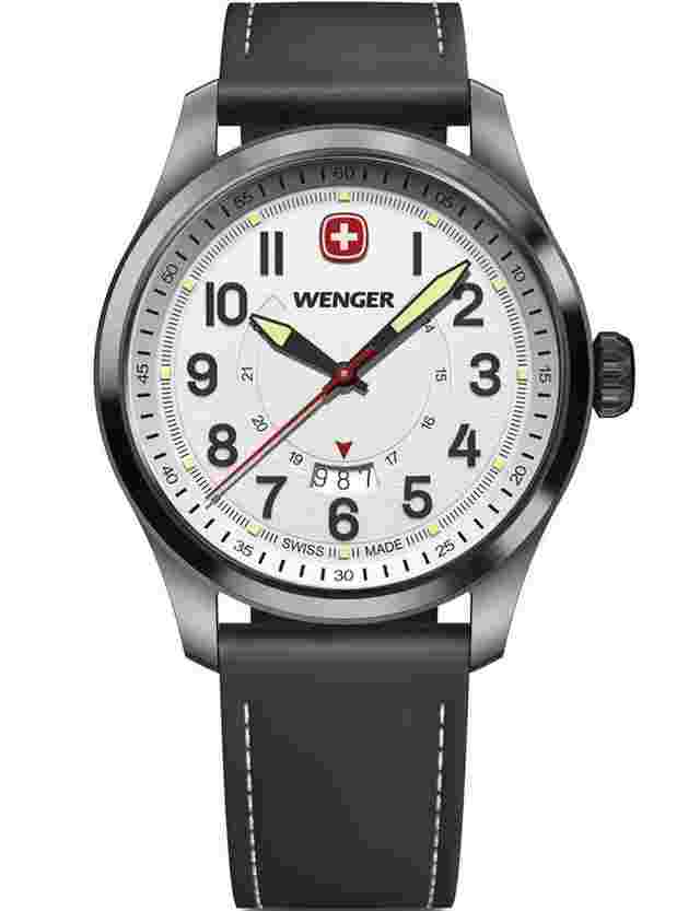 Wenger 01.0541.126 Herrenuhr Terragraph 43mm 10ATM