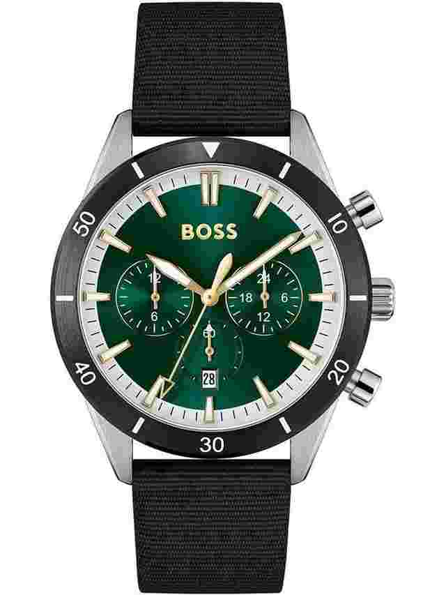 Hugo Boss 1513936 Santiago Chronograph Herrenuhr 44mm 5ATM