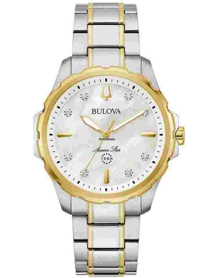 Bulova Marine Star 98P227 Damenuhr Marine Star 38mm 10ATM