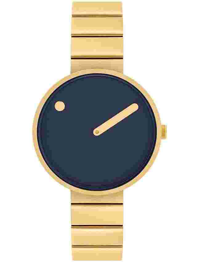 PICTO 34018-2914 Midnight Blue Unisex 34mm 5ATM
