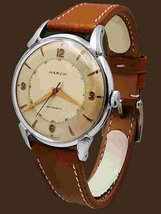 Marvin vintage rare swiss watch - original conditions - 37 mm - Beautiful status - cal.: 560 MARVIN - with original box