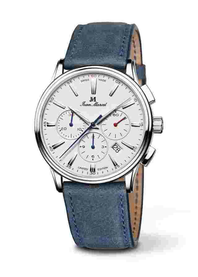 Jean Marcel Chronograph Artem White (Limited Edition) New Official dealer Warranty Made in Germany