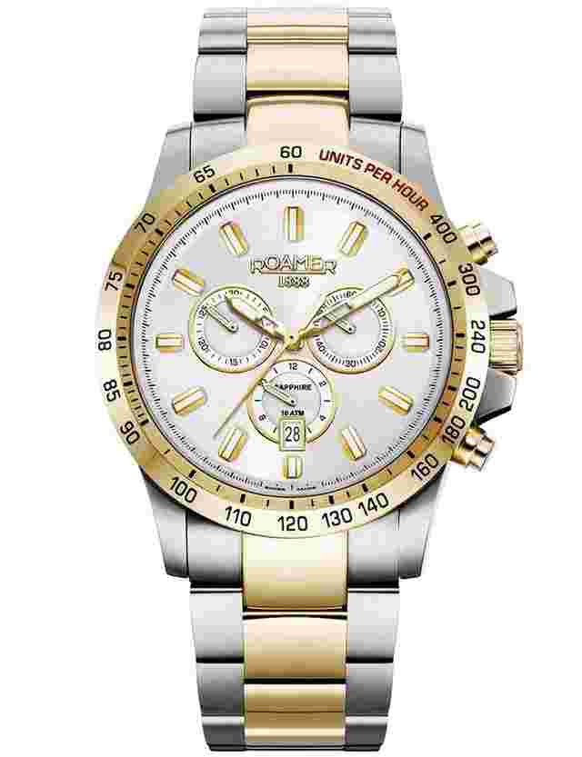 Roamer 861837 47 15 20 Herrenuhr Rimini Chronograph 45mm 10ATM