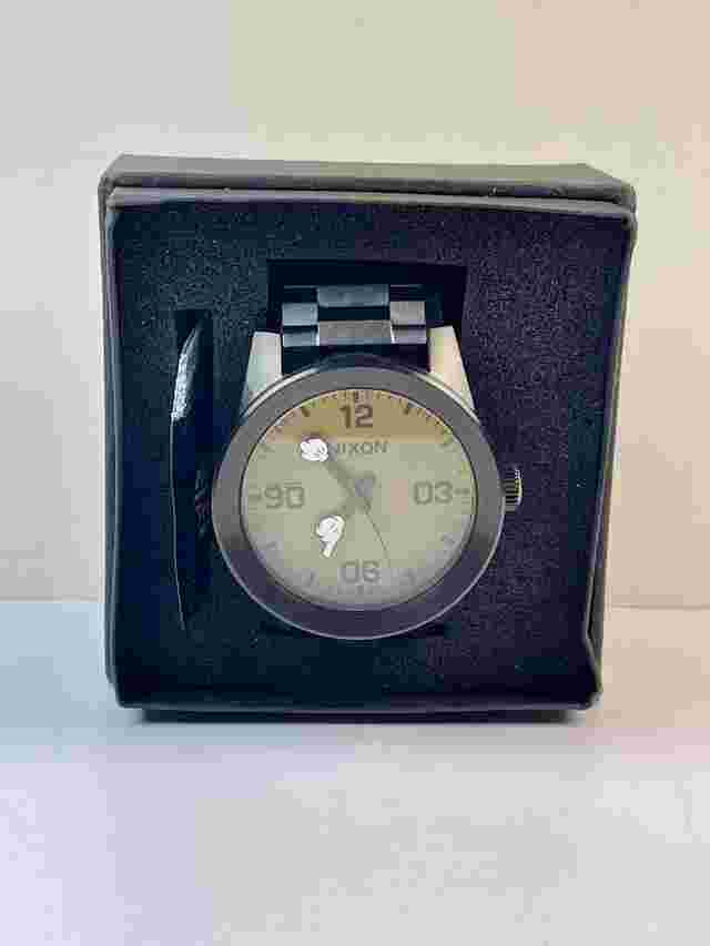 Nixon The Corporal SS – Disney Mickey Mouse Original Box Papers Vintage Ref.A346-3094-00 Black PVD Coating Jumbo 48MM