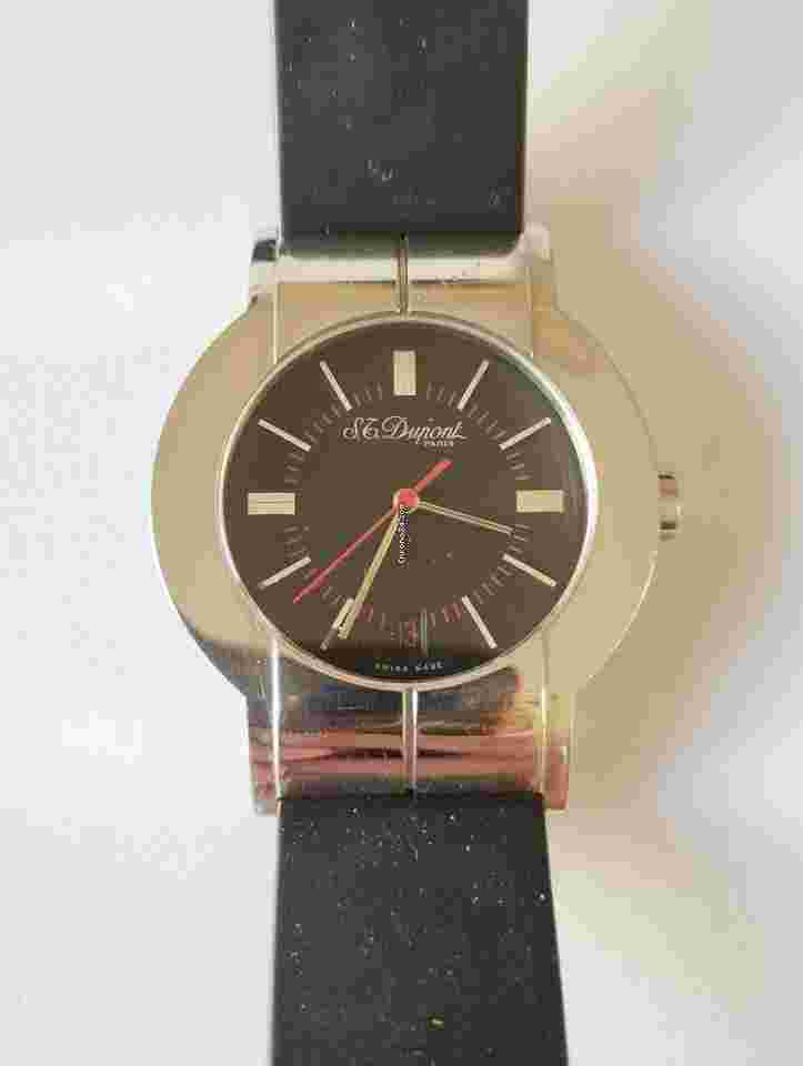 S.T. Dupont Geometrie Unisex Quartz Watch 40x35mm 184 H7 Al50